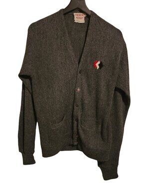 Richman Brothers Vintage Mr Roger's Mens Cardigan Sweater Mens Medium